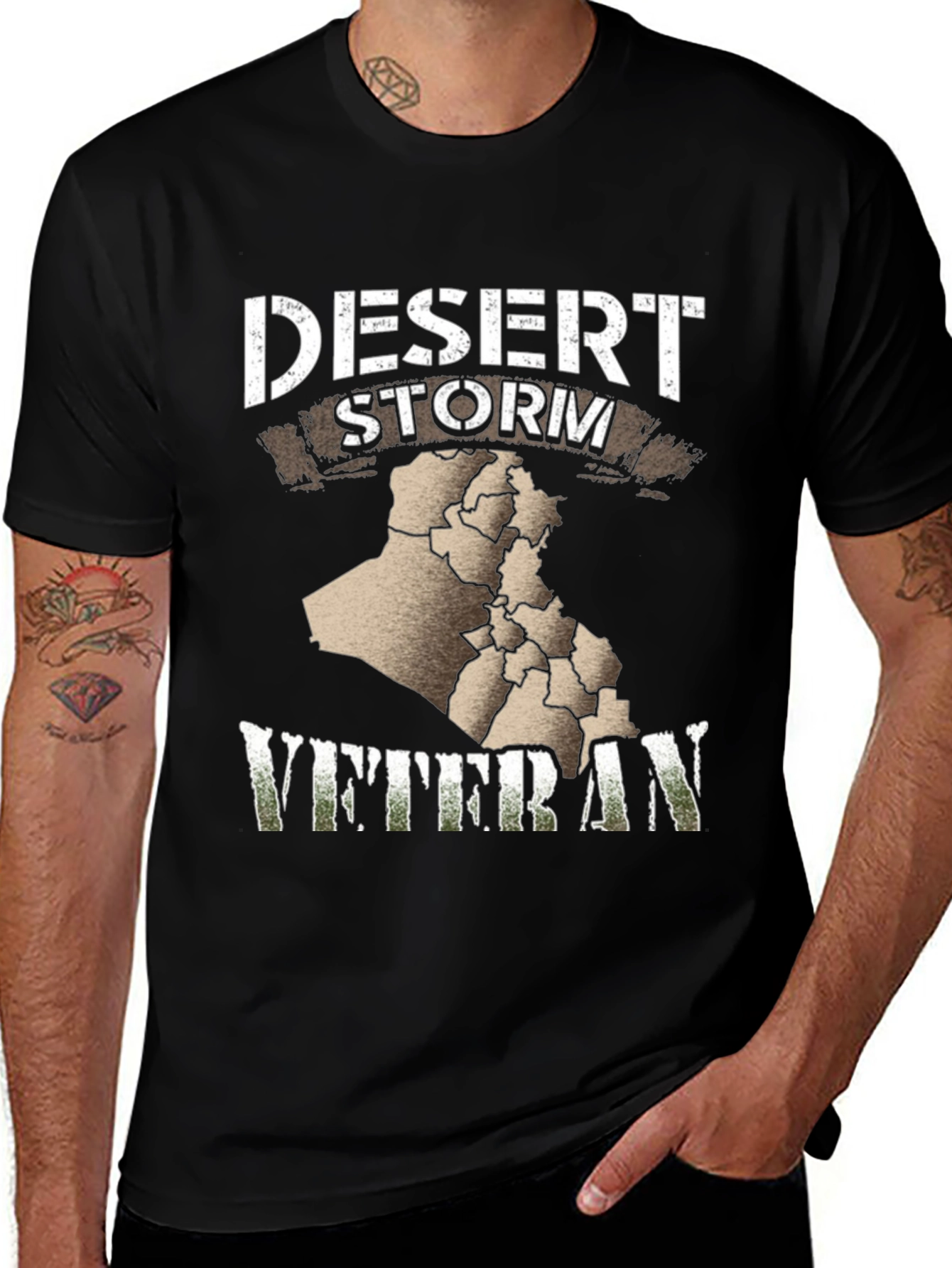 Desert Storm Veteran T-Shirt - Military Pride