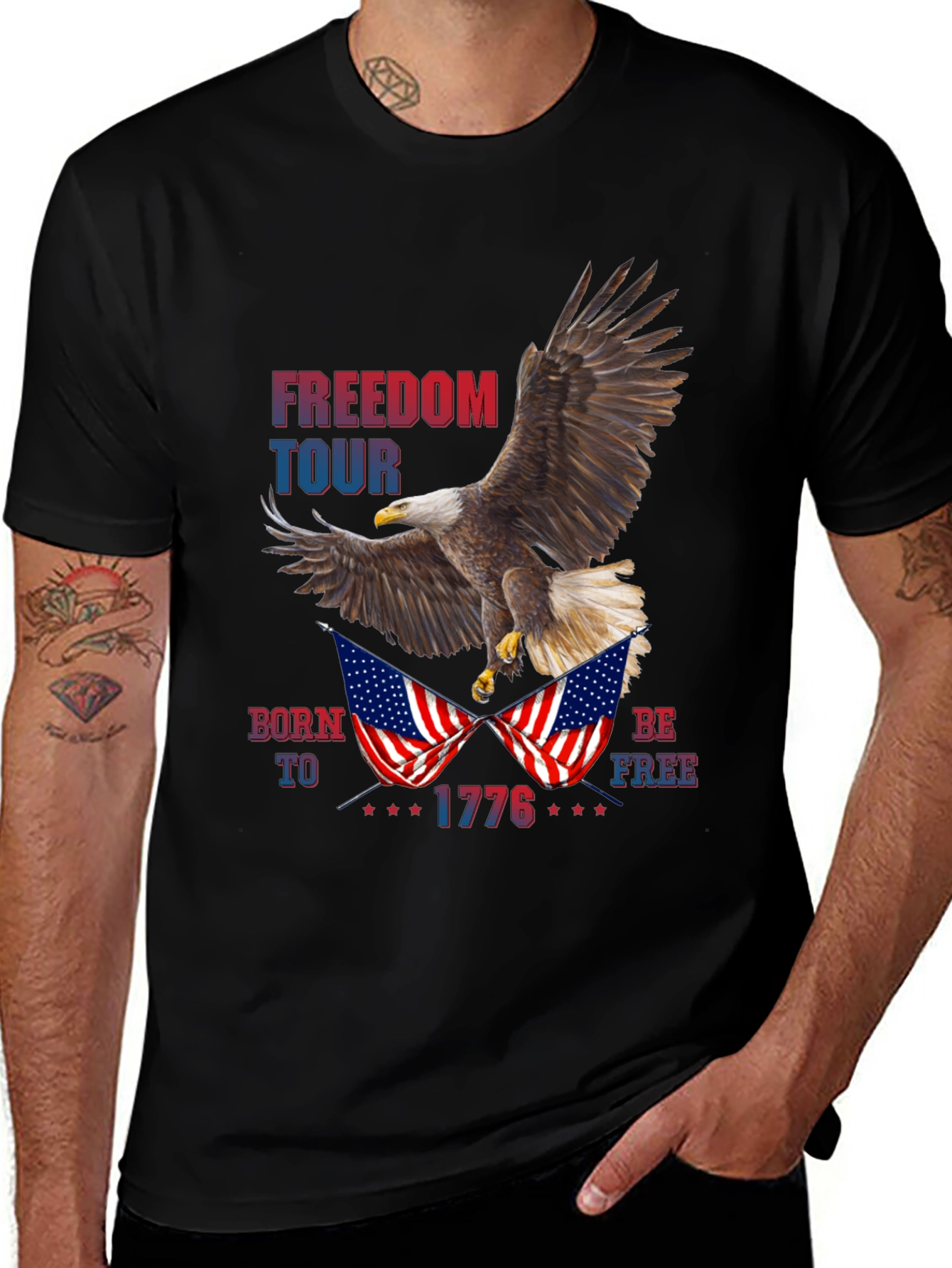 Variant 2 of Freedom Tour Eagle T-Shirt