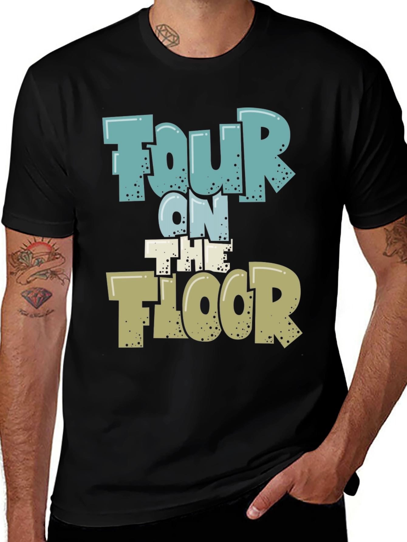 Variant 18 of Four on the Floor Graphic T-Shirt