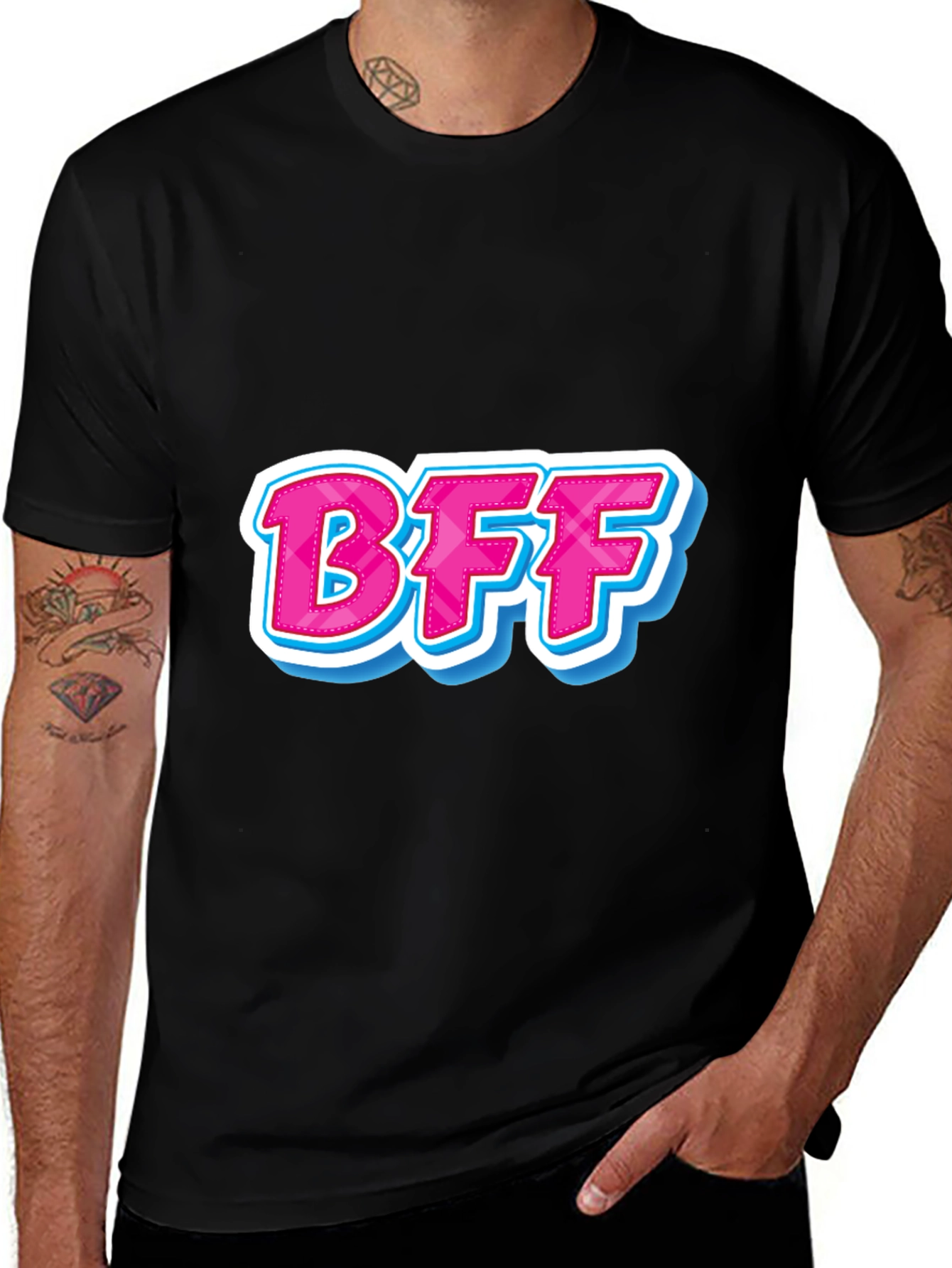 Variant 2 of BFF Graphic T-Shirt