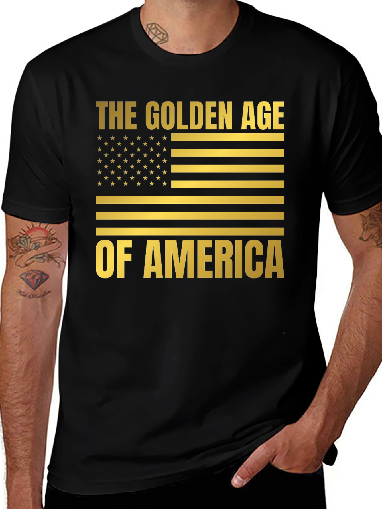 Variant 9 of Golden Age of America T-Shirt