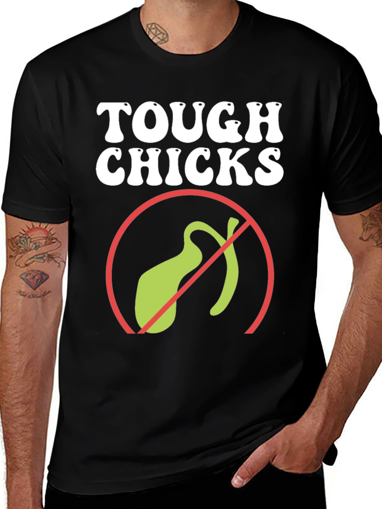 Variant 12 of Tough Chicks No Gallbladder T-Shirt