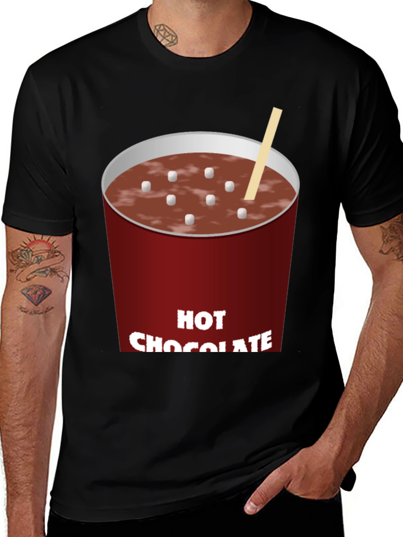 Variant 27 of Hot Chocolate Graphic Tee