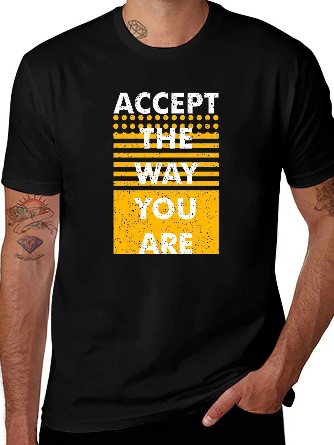Variant 7 of Accept The Way You Are Graphic T-Shirt