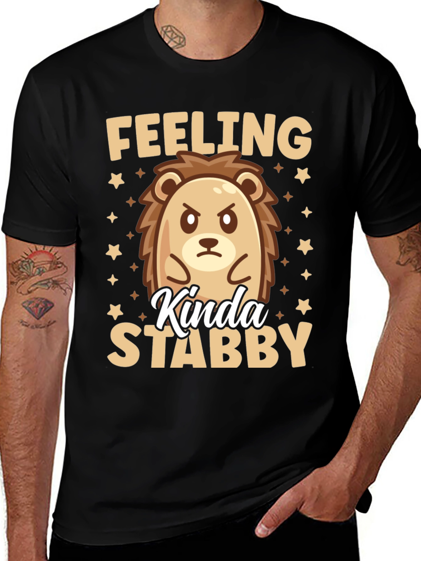 Variant 7 of Feeling Kinda Stabby T-Shirt