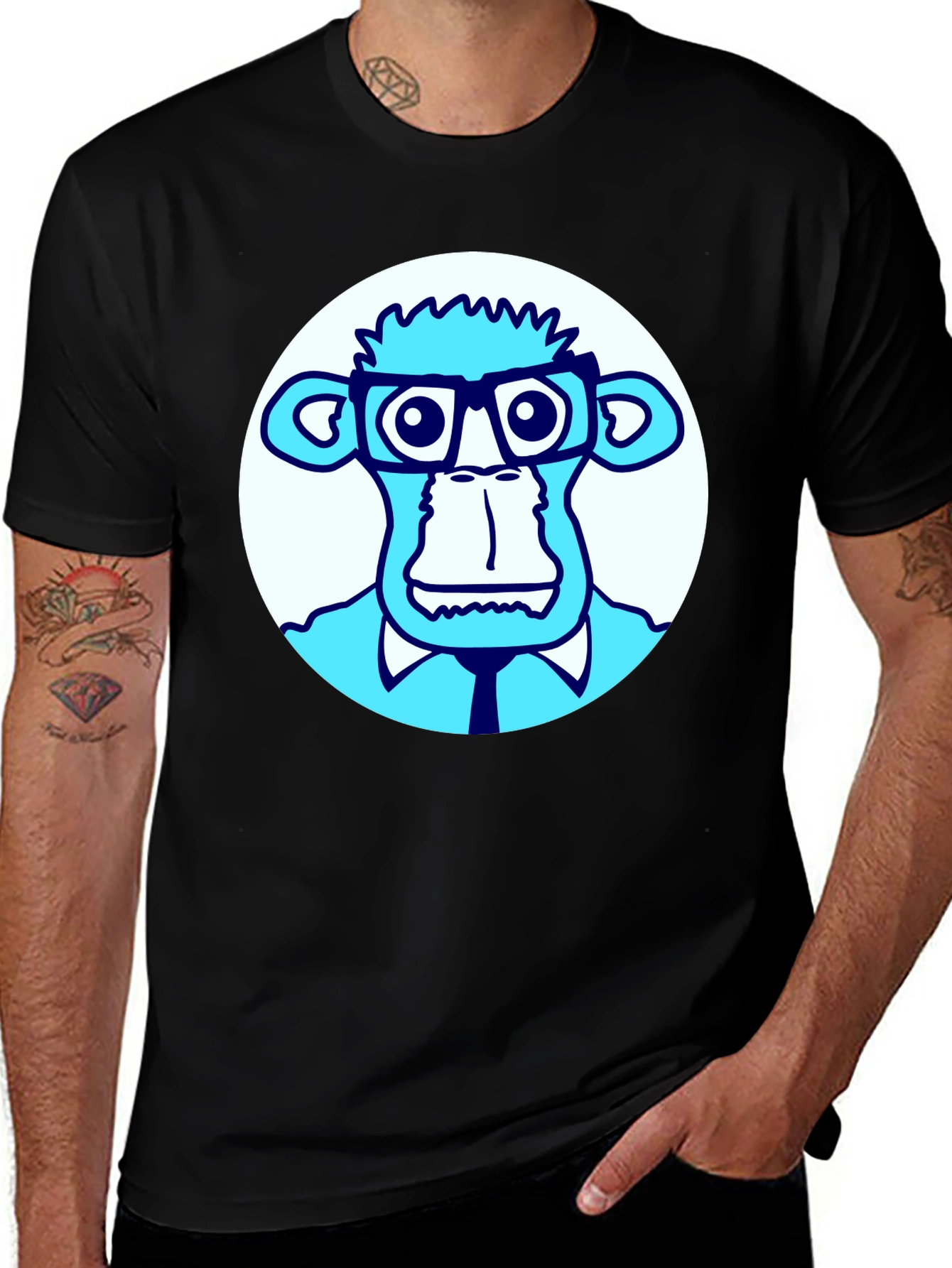 Ape Style T-Shirt - Smart Casual Design