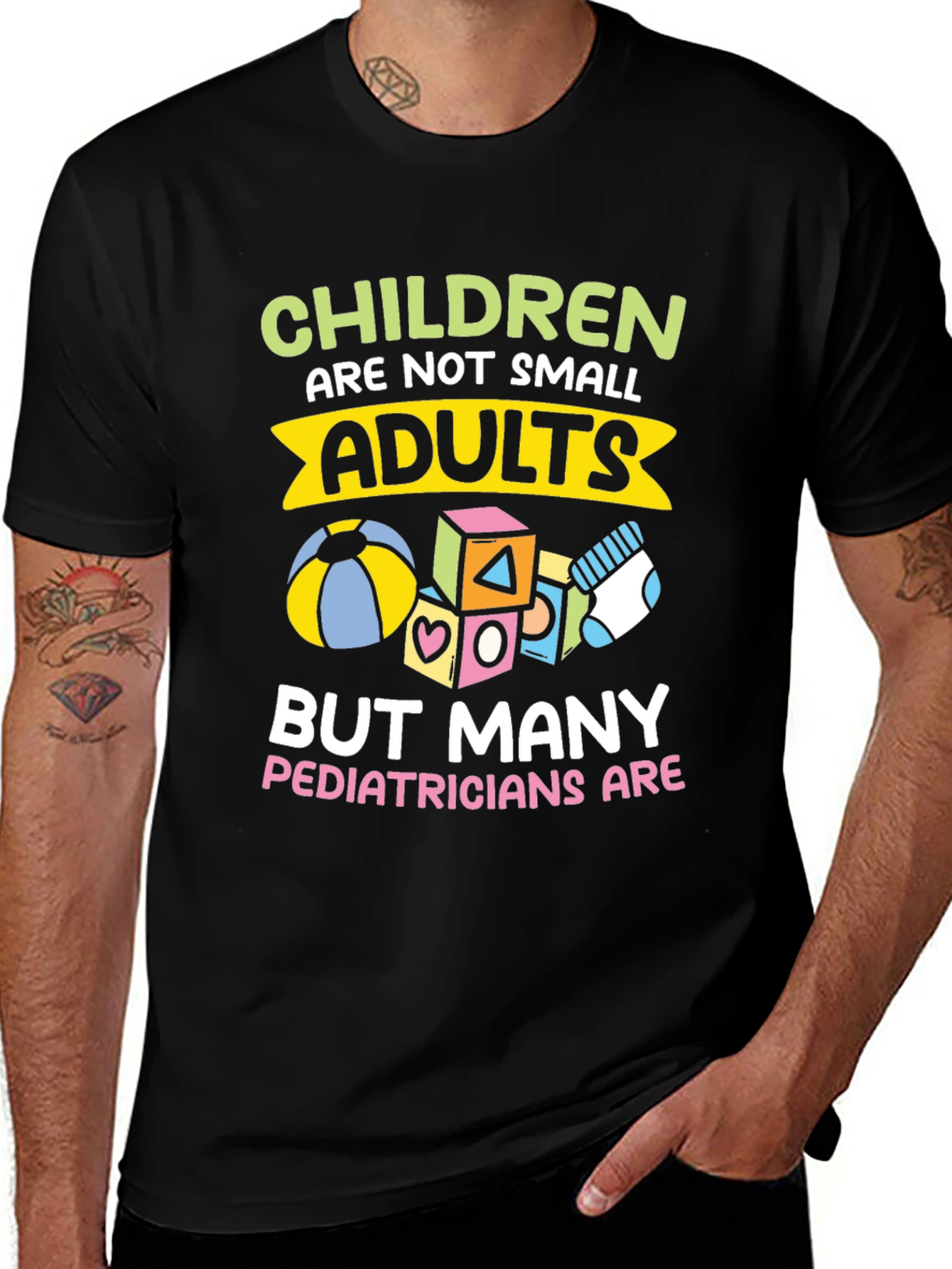 Variant 24 of Children Are Not Small Adults T-Shirt