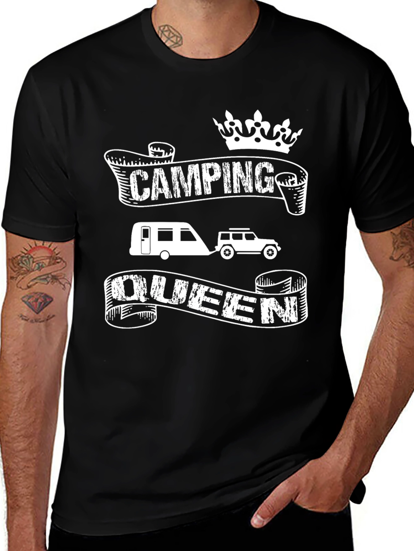 Variant 11 of Camping Queen T-Shirt