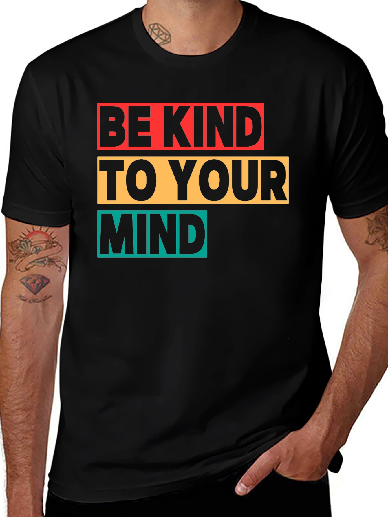 Variant 11 of Be Kind to Your Mind Graphic T-Shirt