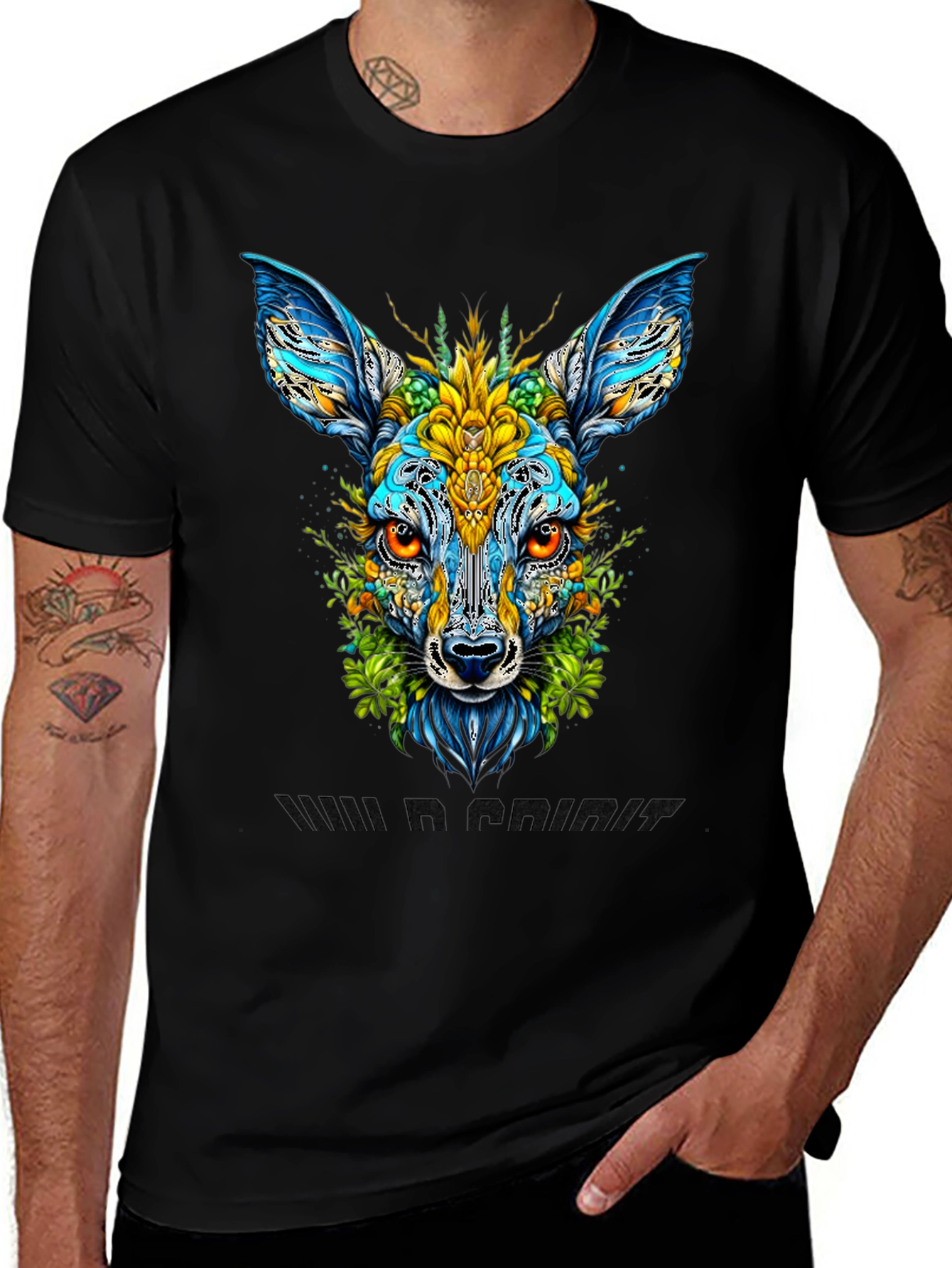 Variant 29 of Wild Spirit Animal Art T-Shirt