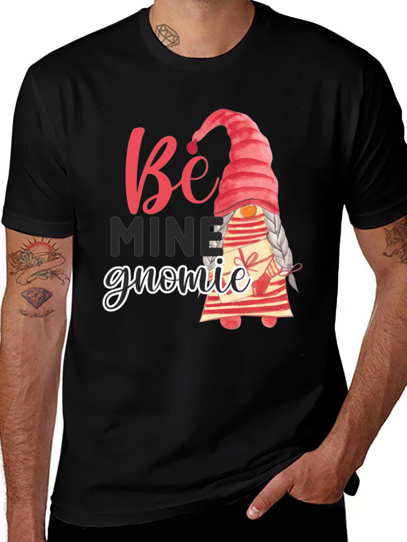 Variant 25 of Be Mine Gnomie Valentine's T-Shirt