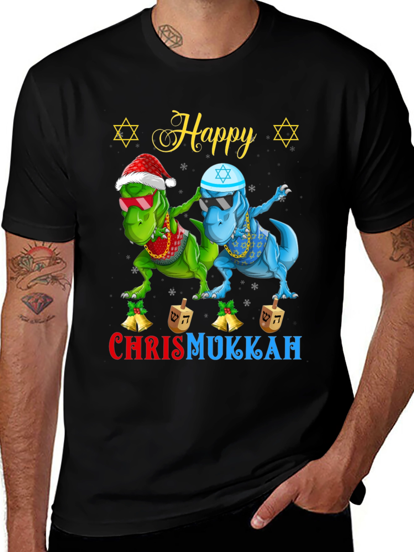 ChrisMukkah Dinosaur Graphic Tee
