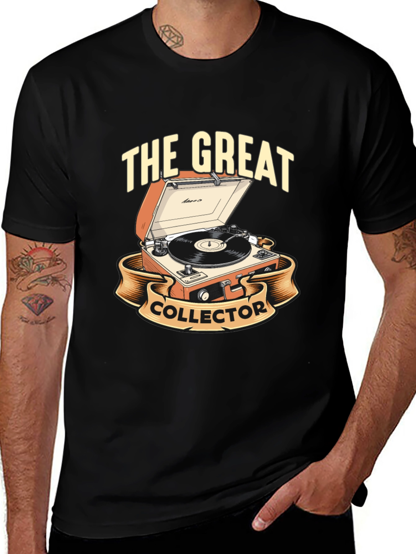 Variant 18 of The Great Collector Turntable Graphic Tee