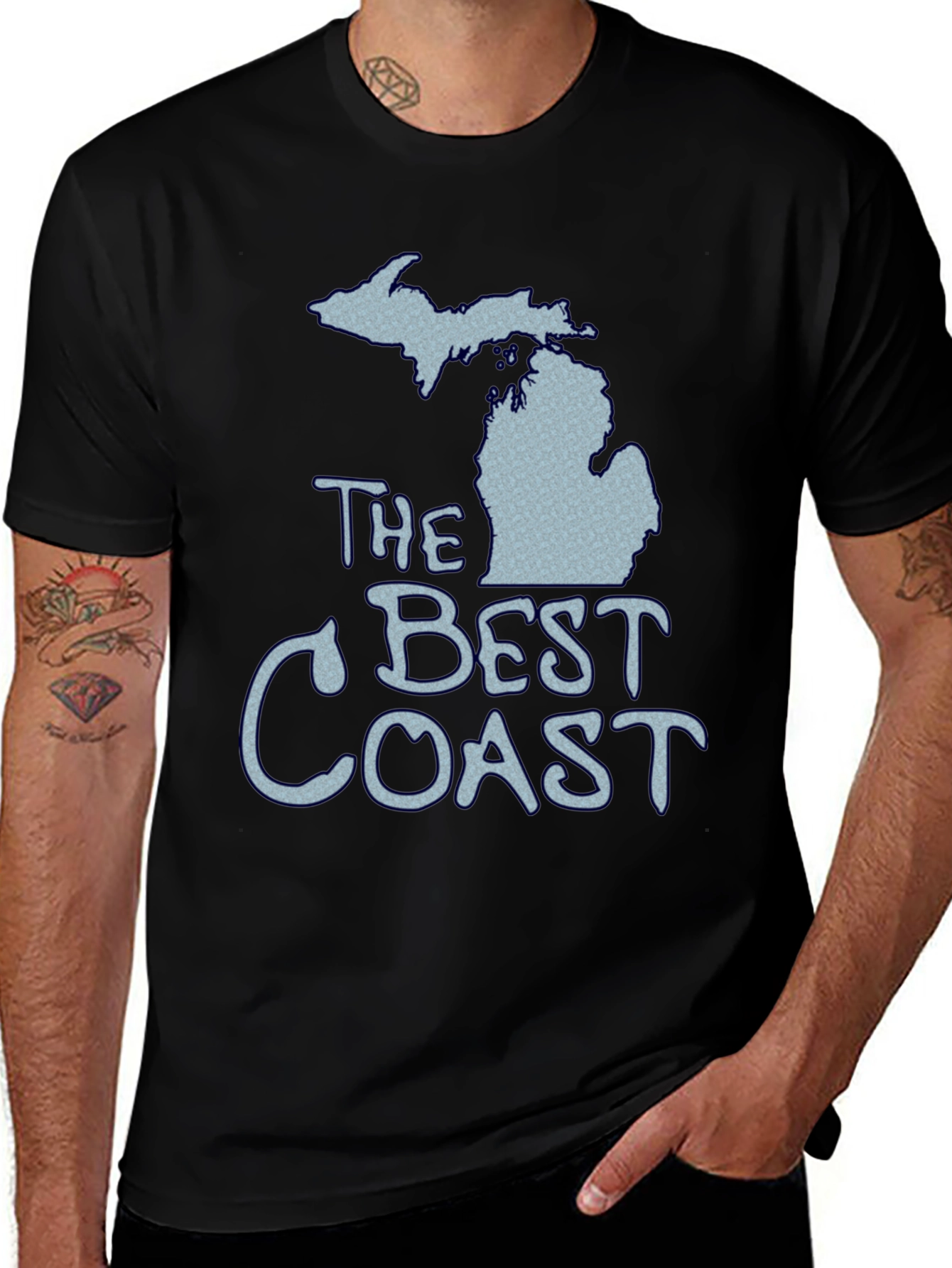 The Best Coast Michigan Tee