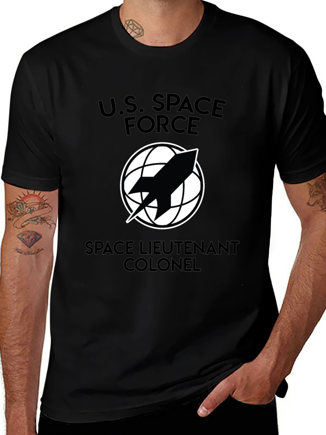 U.S. Space Force Rocket Graphic T-Shirt