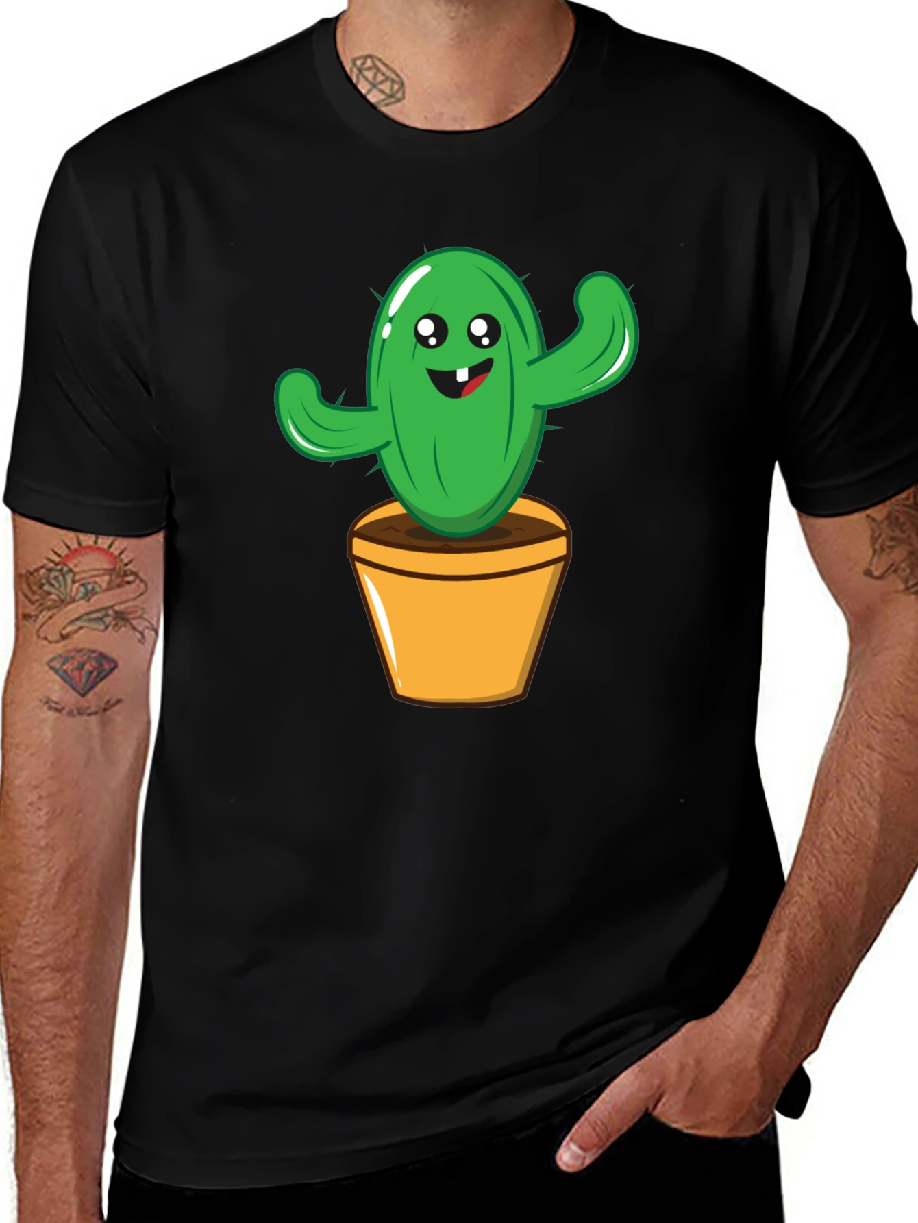 Variant 26 of Cactus Tee - Funny Graphic T-Shirt