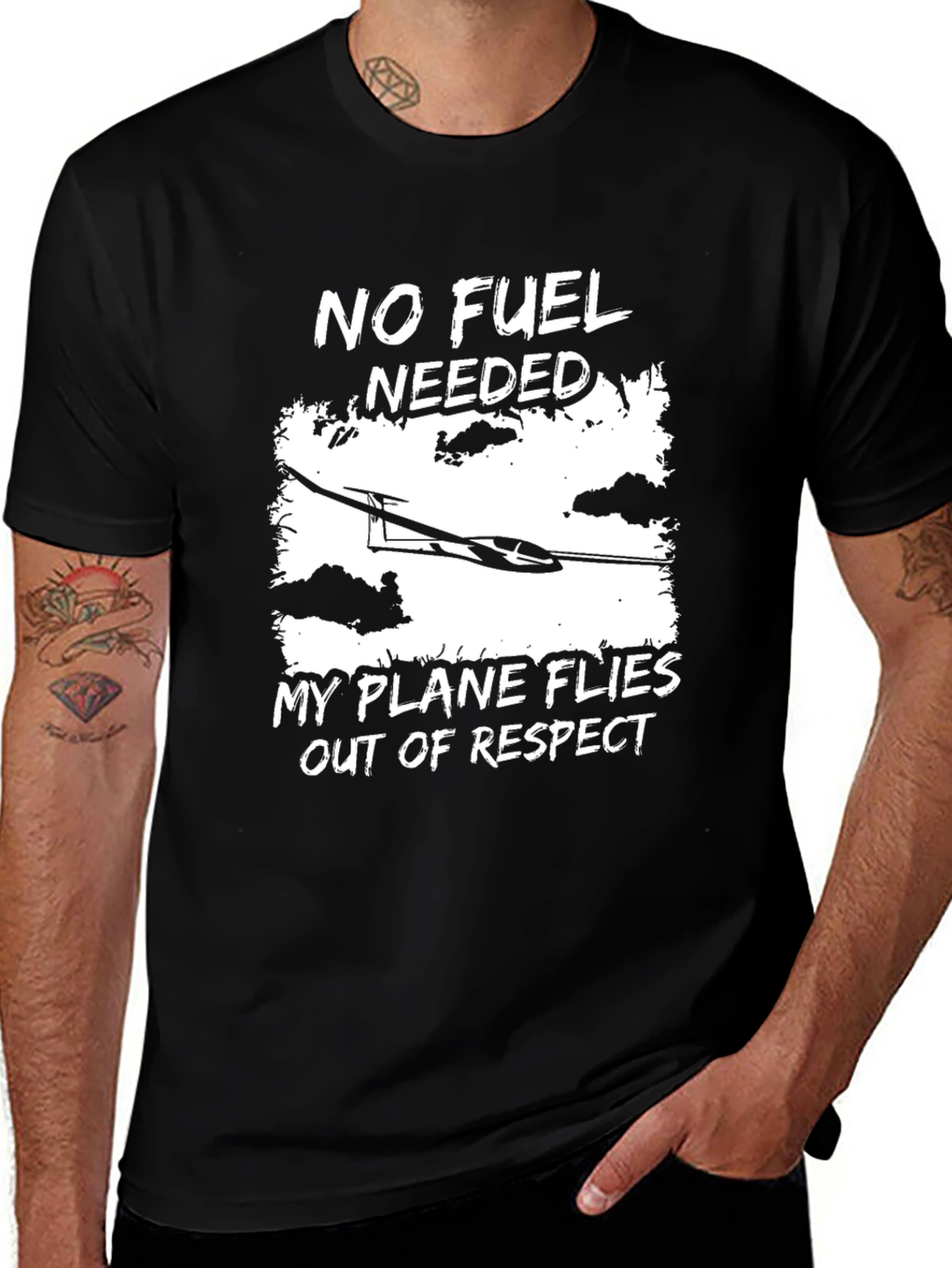 No Fuel Needed Glider T-Shirt