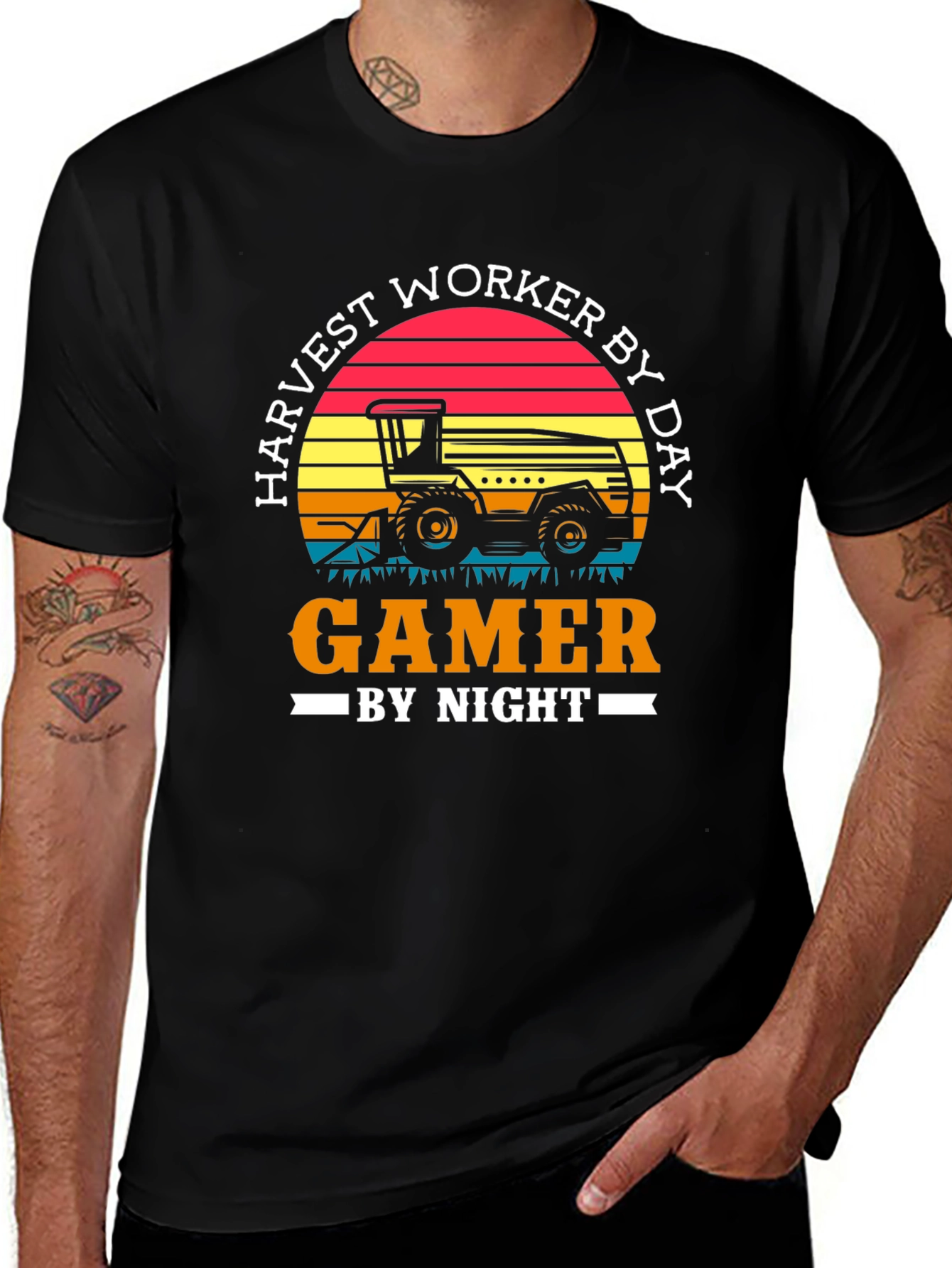 Harvest Worker Gamer T-Shirt