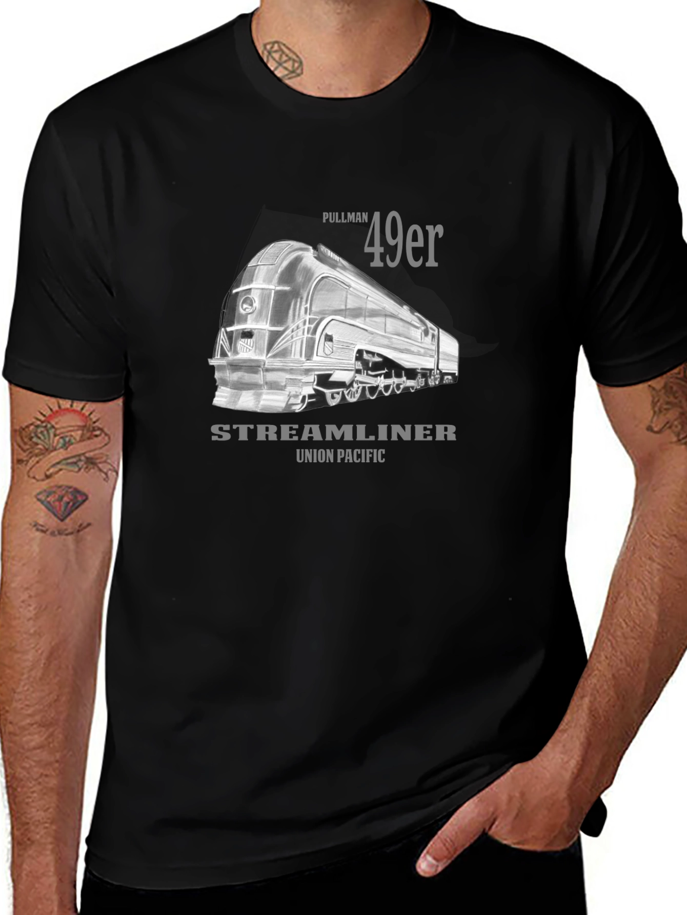 Pullman 49er Streamliner Union Pacific T-Shirt