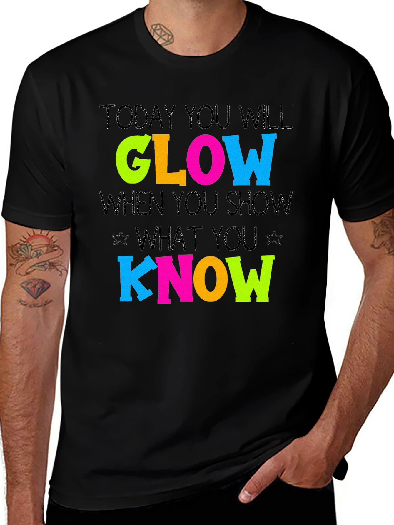 Glow When You Show What You Know T-Shirt