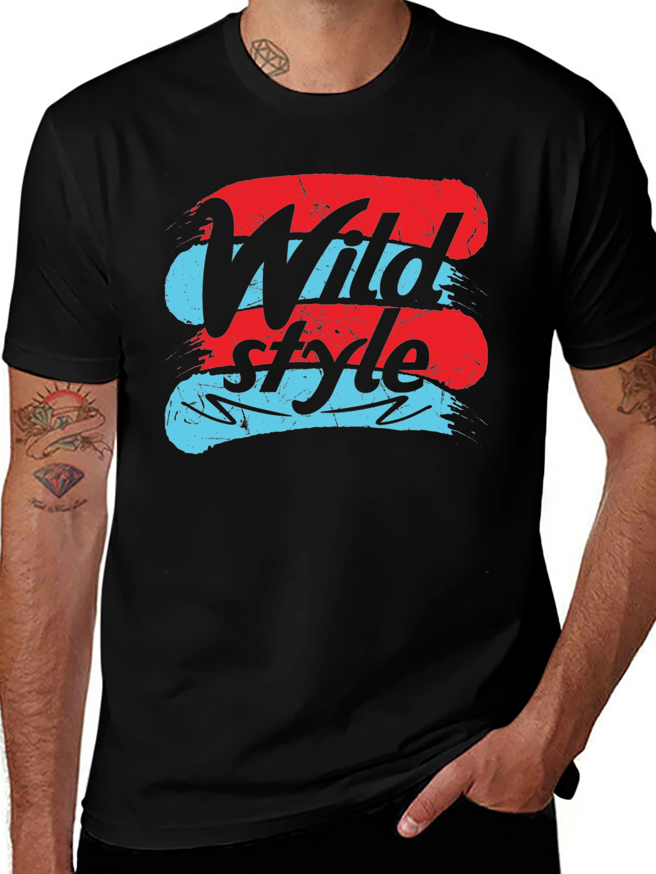 Variant 20 of Wild Style Graphic T-Shirt - Urban Fashion Tee