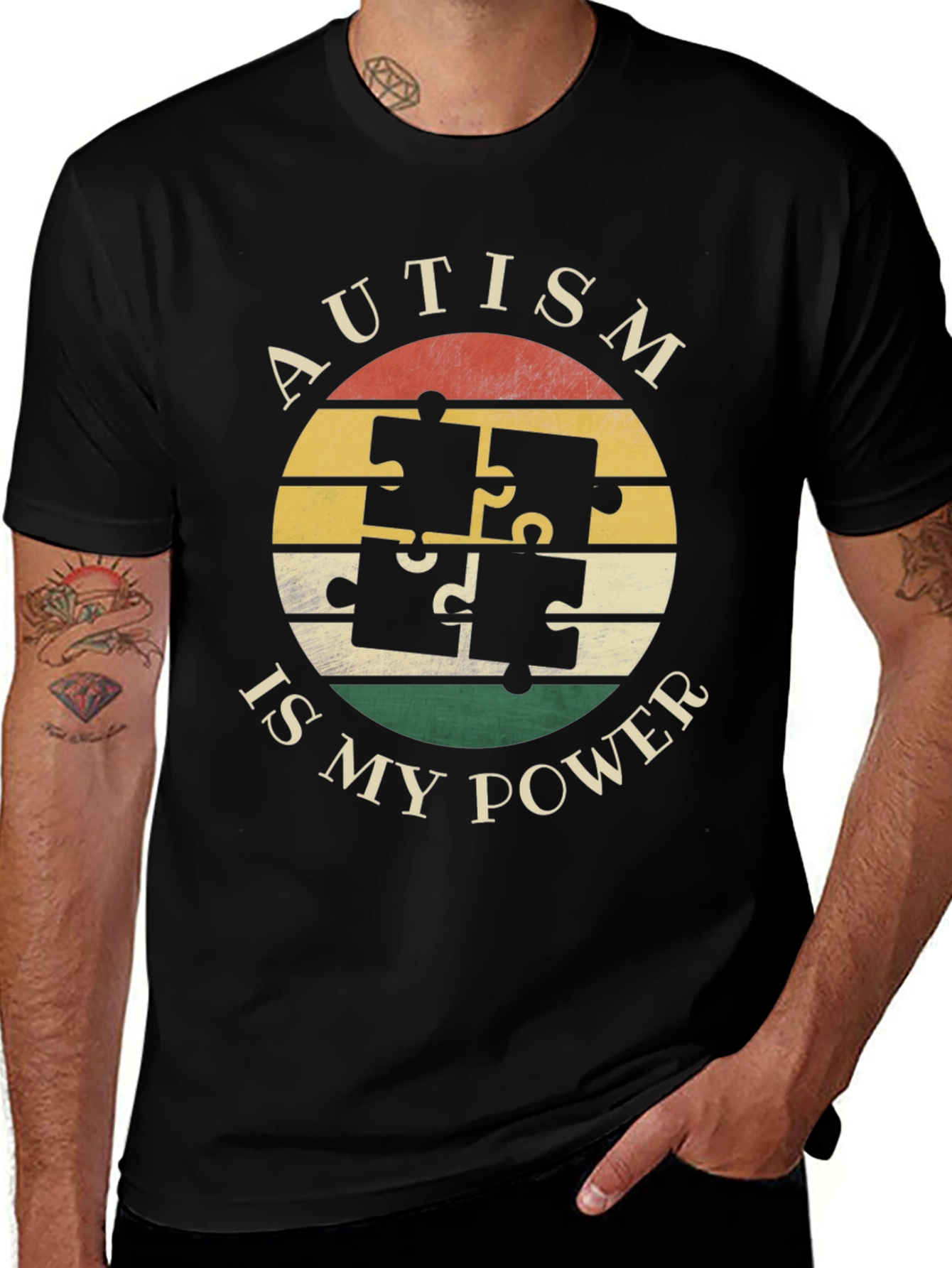 Autism Awareness T-Shirt - Autism Is My Power