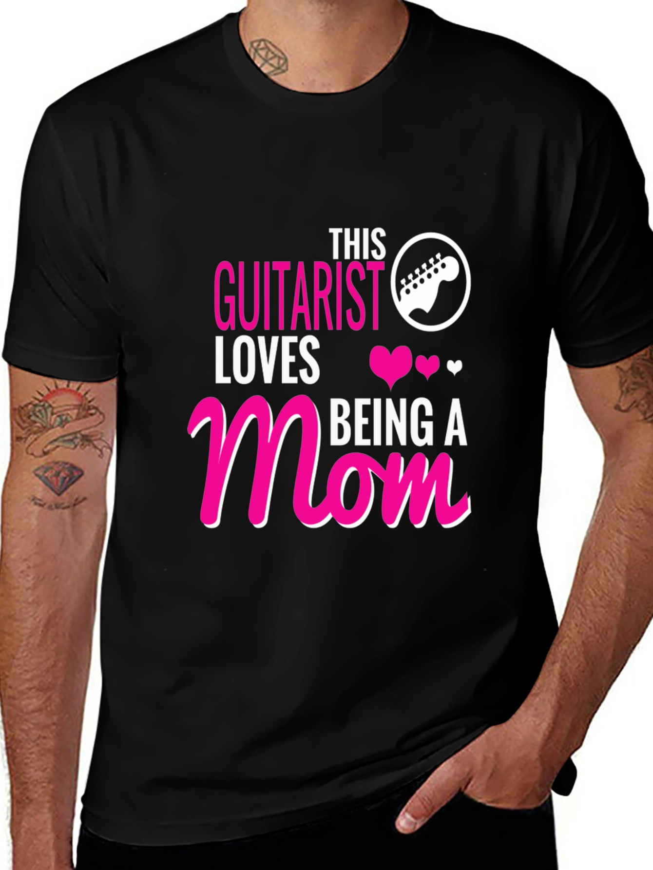 Variant 17 of Guitarist Mom T-Shirt - Musician Mother Tee