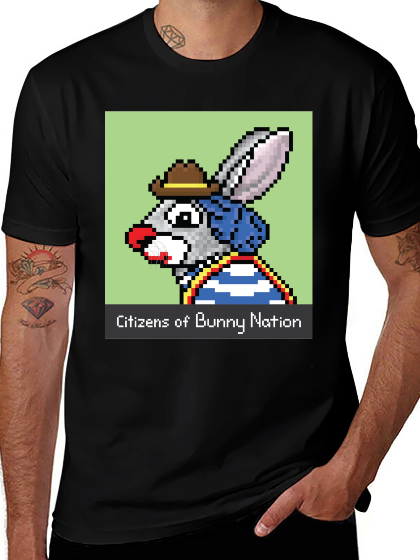 Variant 22 of Citizens of Bunny Nation T-Shirt