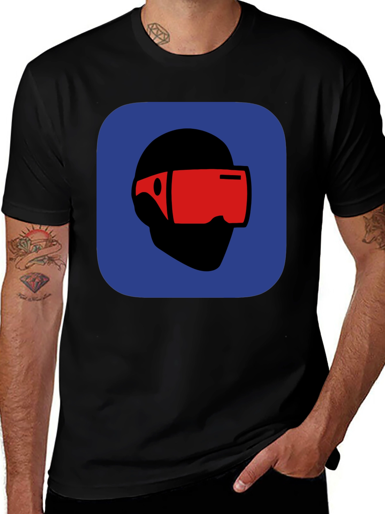 Variant 14 of VR Headset Graphic Tee - Stylish & Unique Design