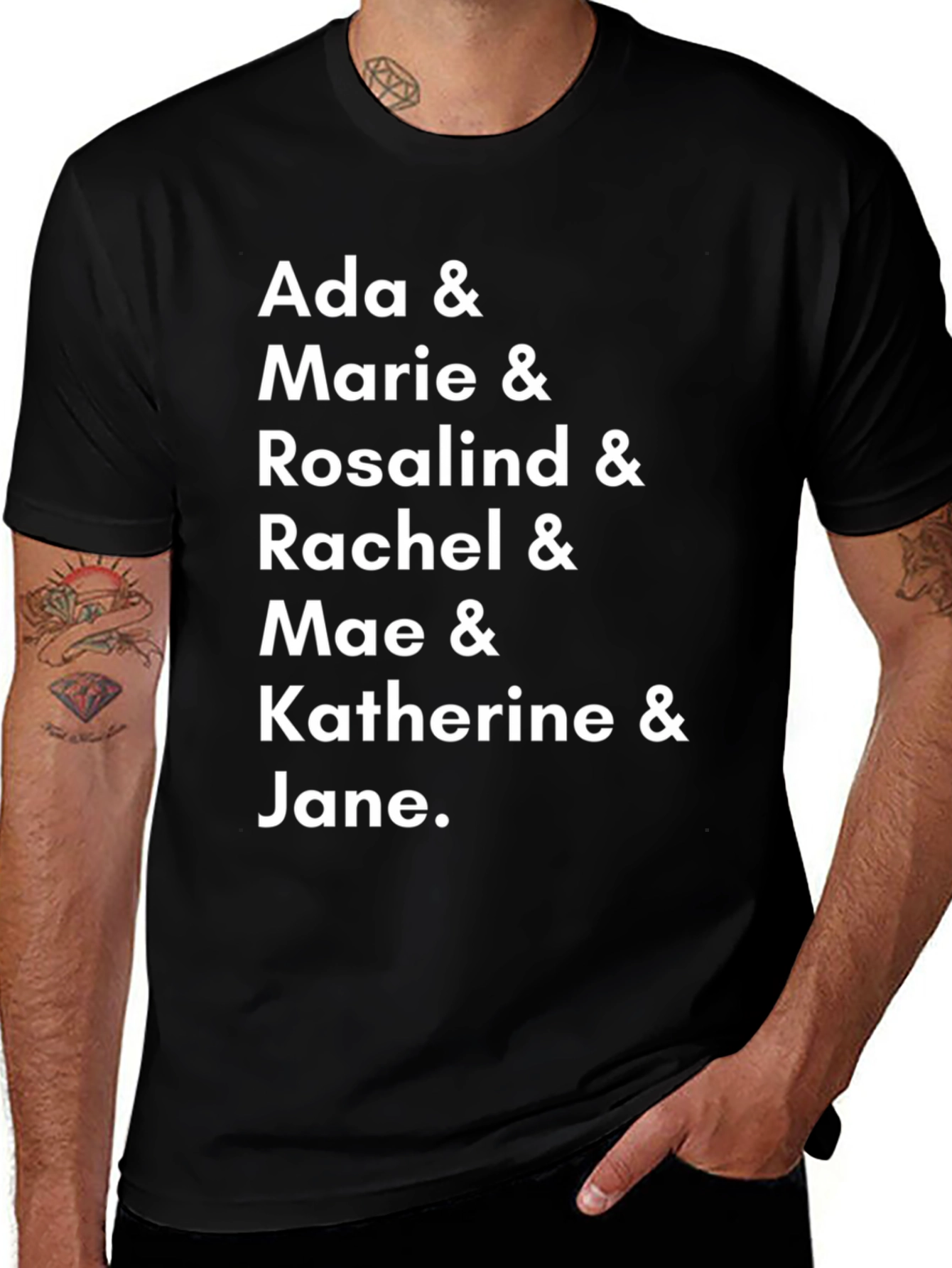 Variant 16 of Ada Marie Rosalind Rachel Mae Katherine Jane T-Shirt
