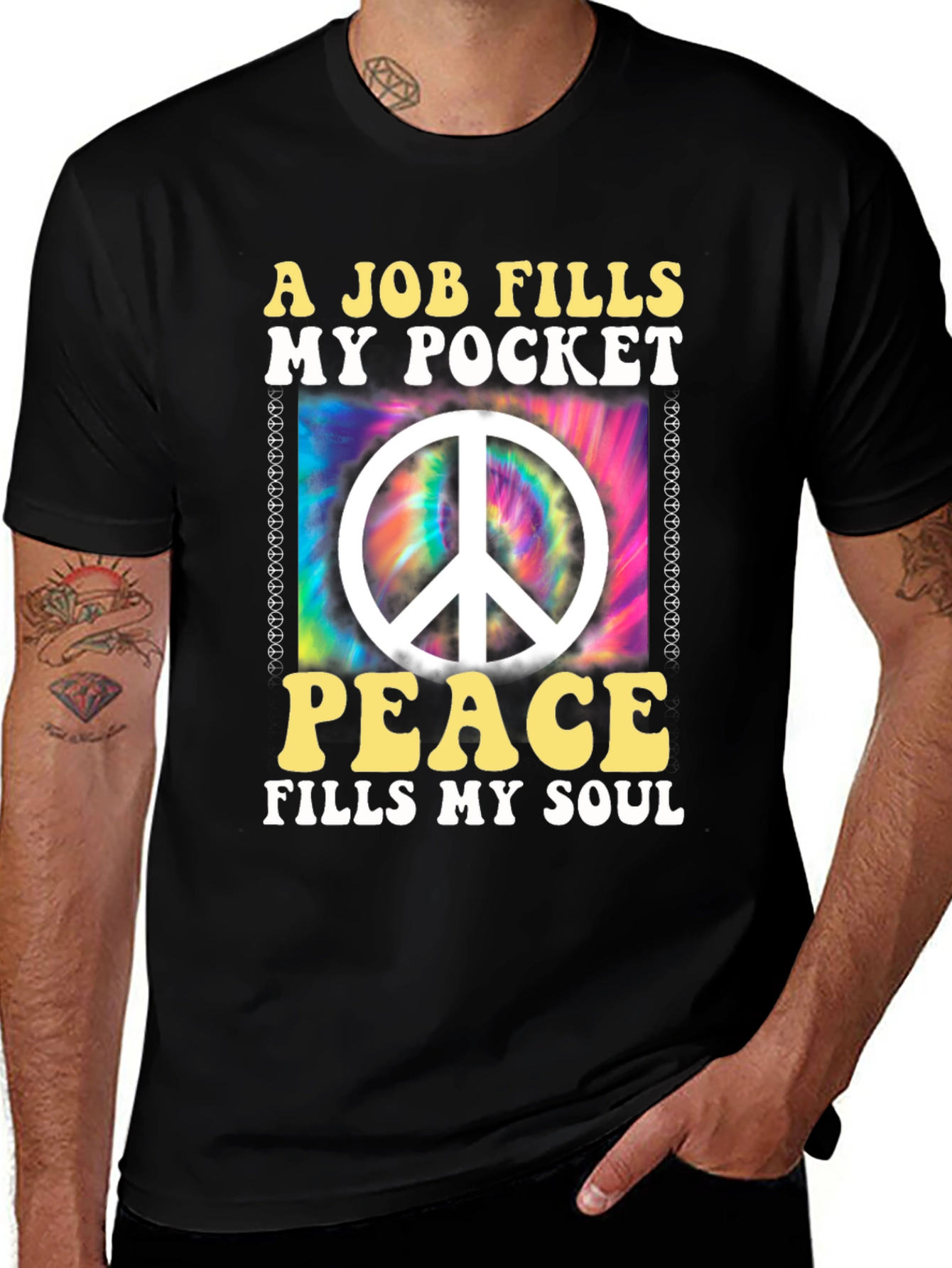 Variant 18 of Peace Fills My Soul Graphic Tee