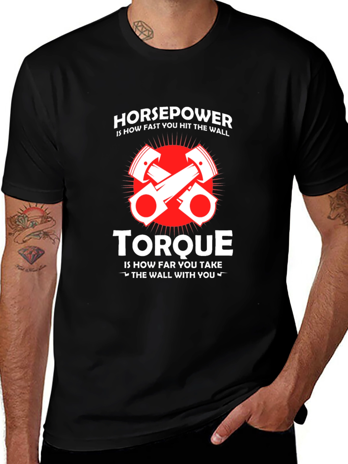 Horsepower Torque T-Shirt - Car Enthusiast Tee