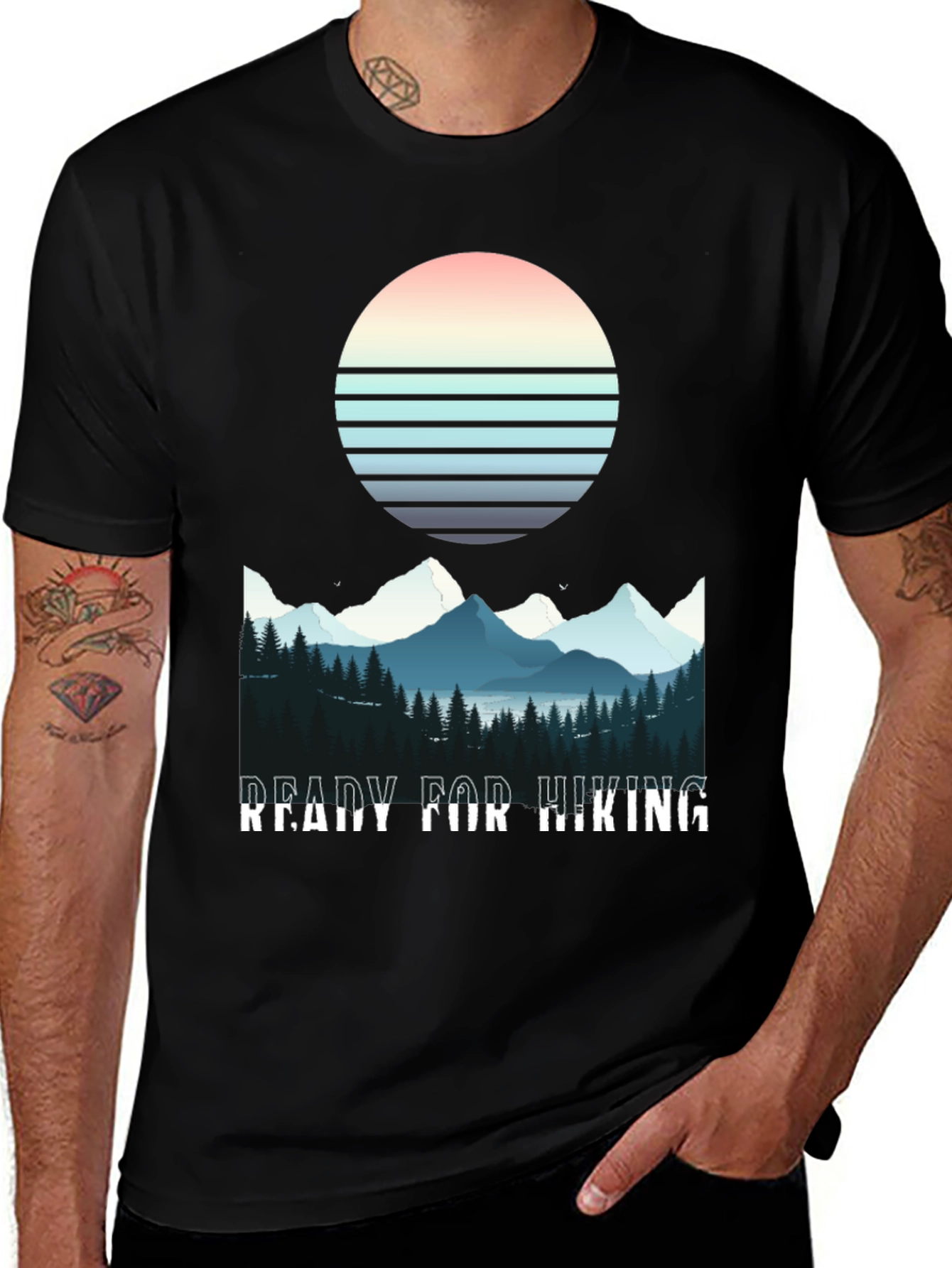 Variant 8 of Ready for Hiking Graphic Tee