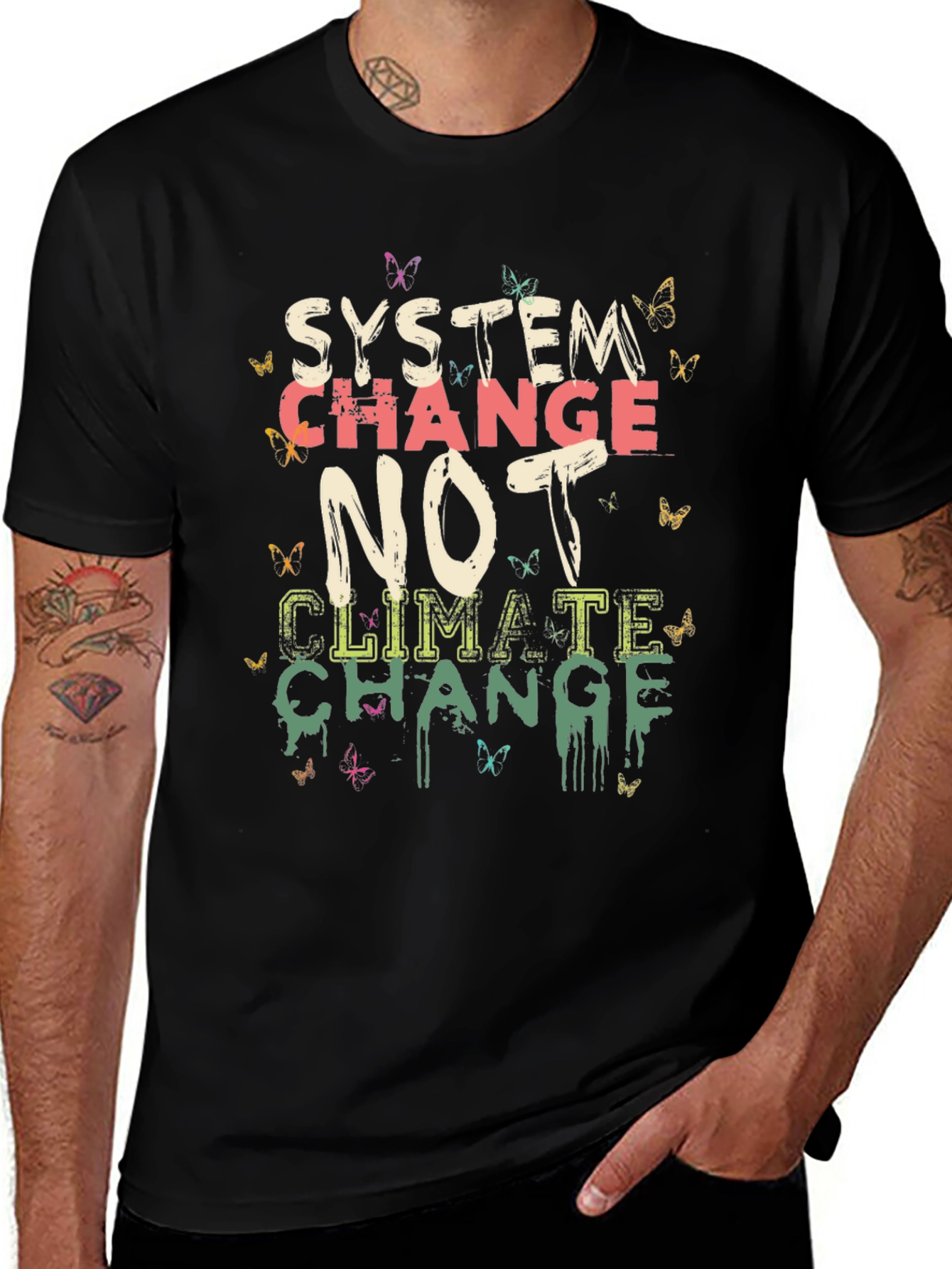 System Change Not Climate Change Graphic Tee