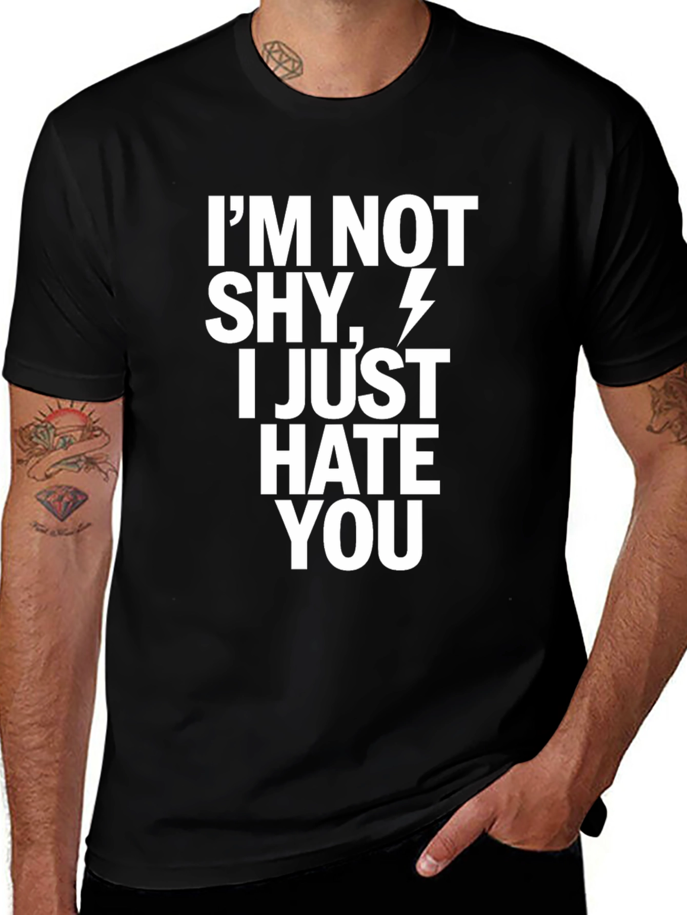 Variant 23 of I'm Not Shy, I Just Hate You T-Shirt
