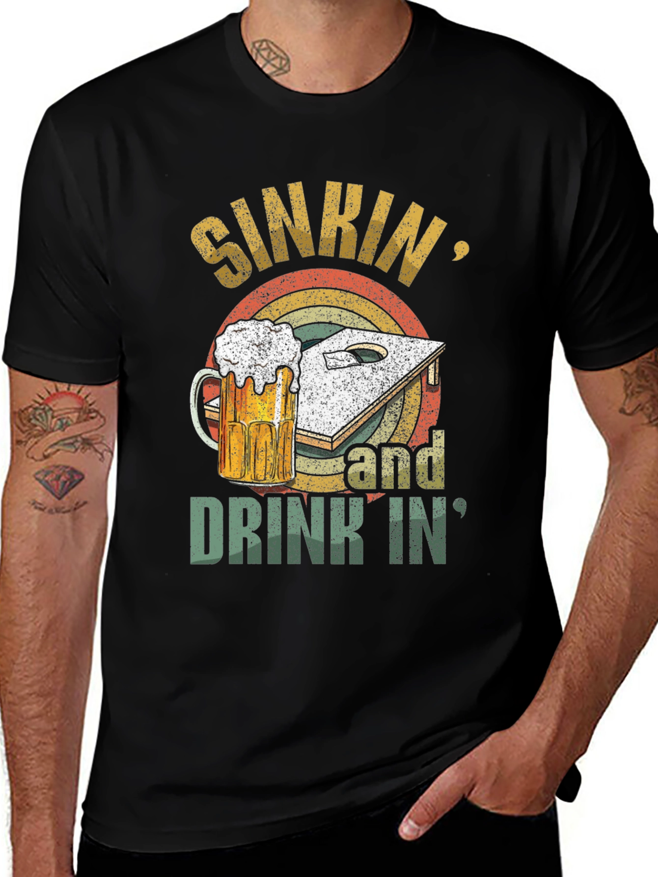 Variant 10 of Sinkin' and Drinkin' Graphic Tee