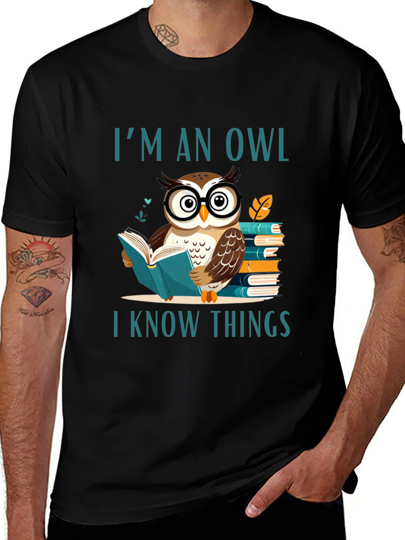 Variant 14 of I'm An Owl I Know Things T-Shirt