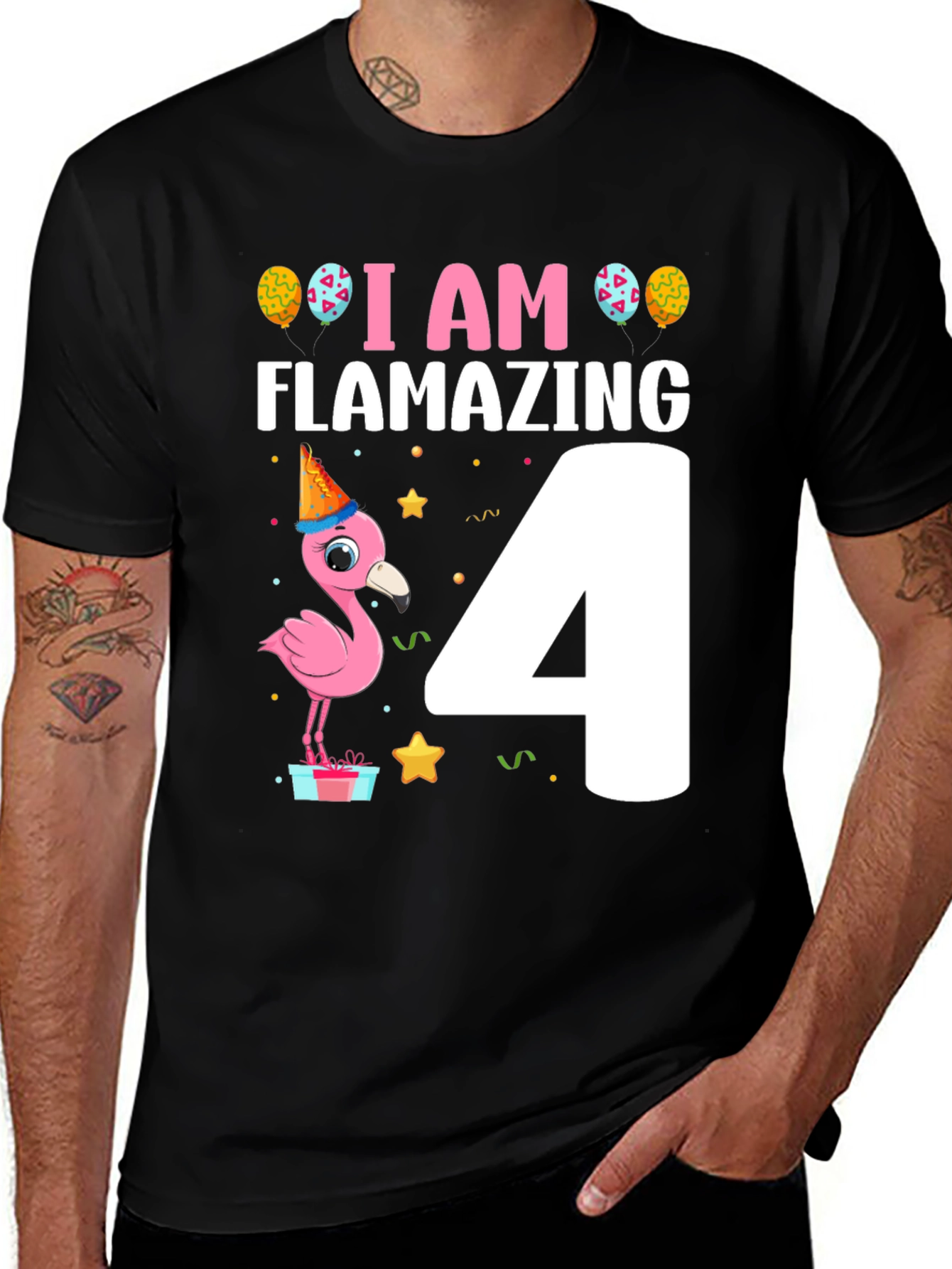 Flamazing 4th Birthday T-Shirt