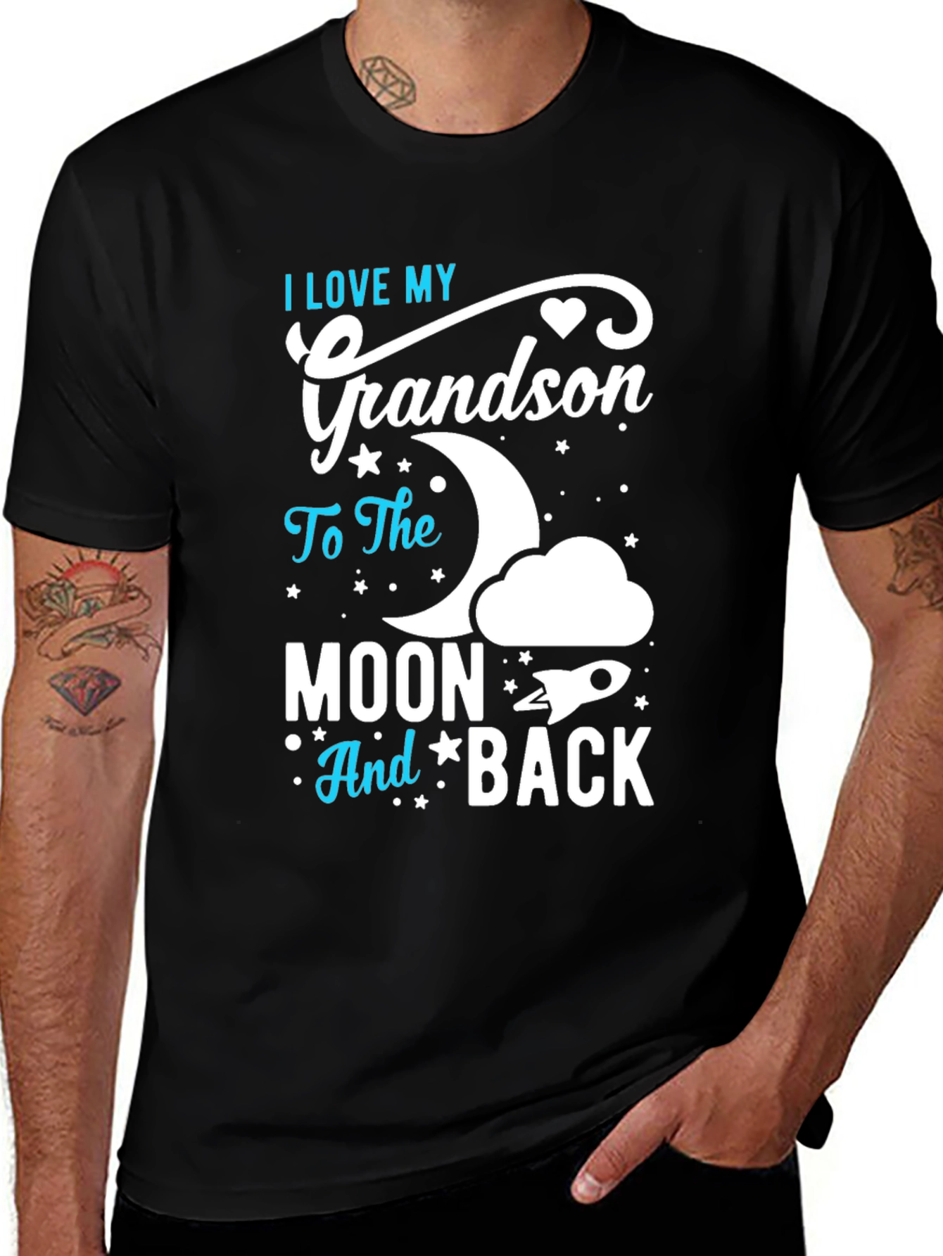 Variant 27 of I Love My Grandson T-Shirt