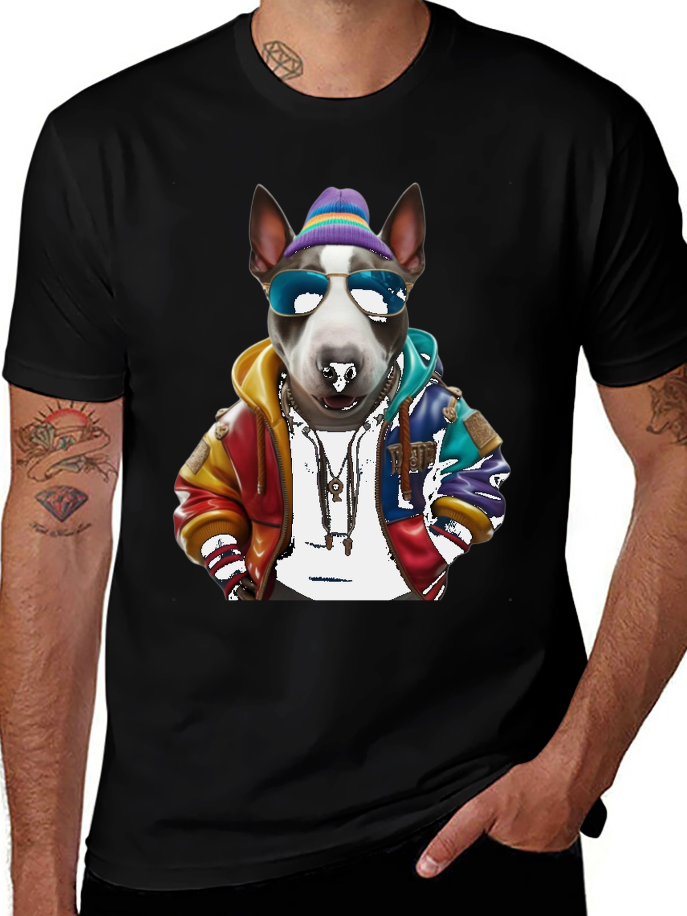 Variant 5 of Bull Terrier Cool Graphic Tee