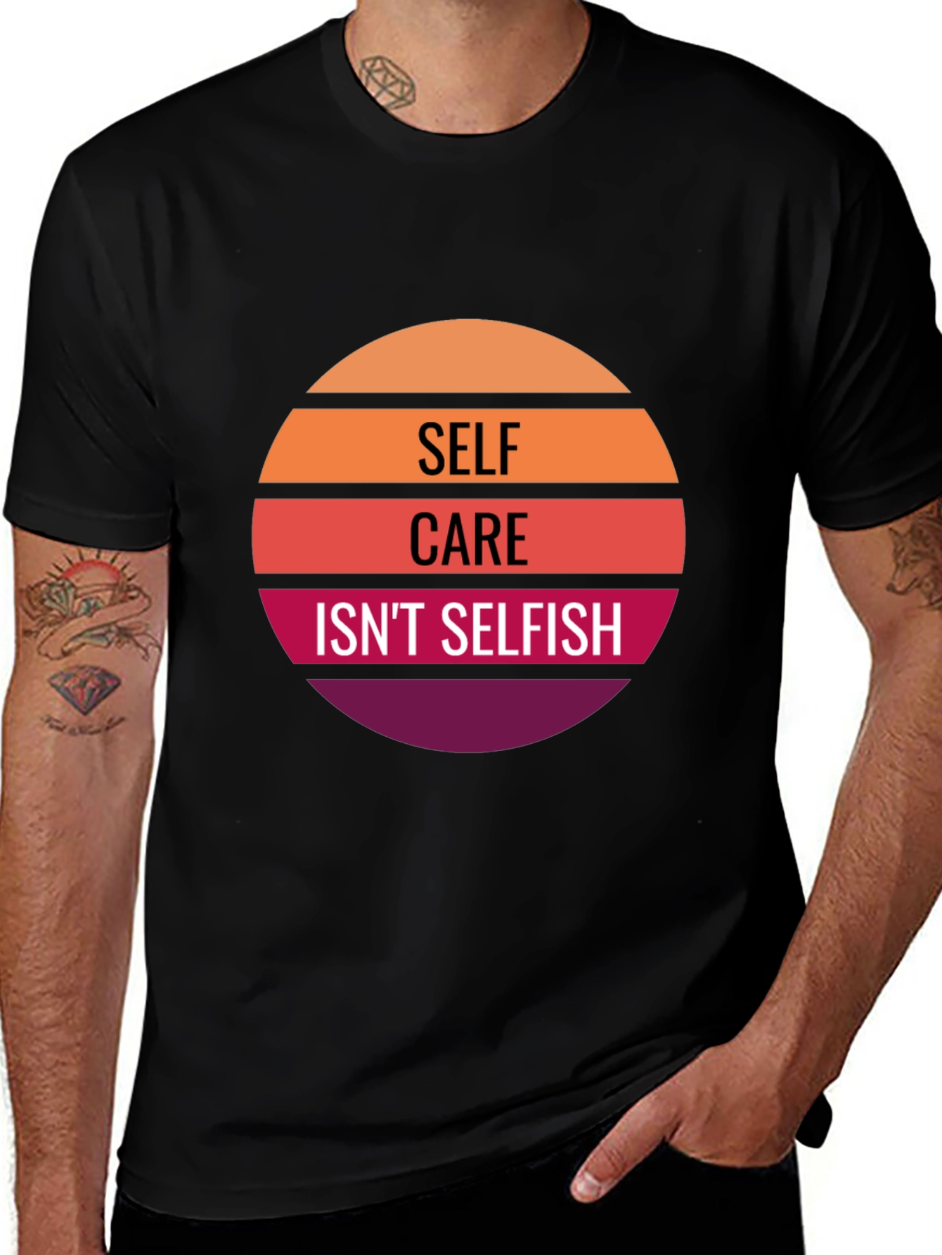 Variant 23 of Self Care Graphic Tee - Comfort & Style