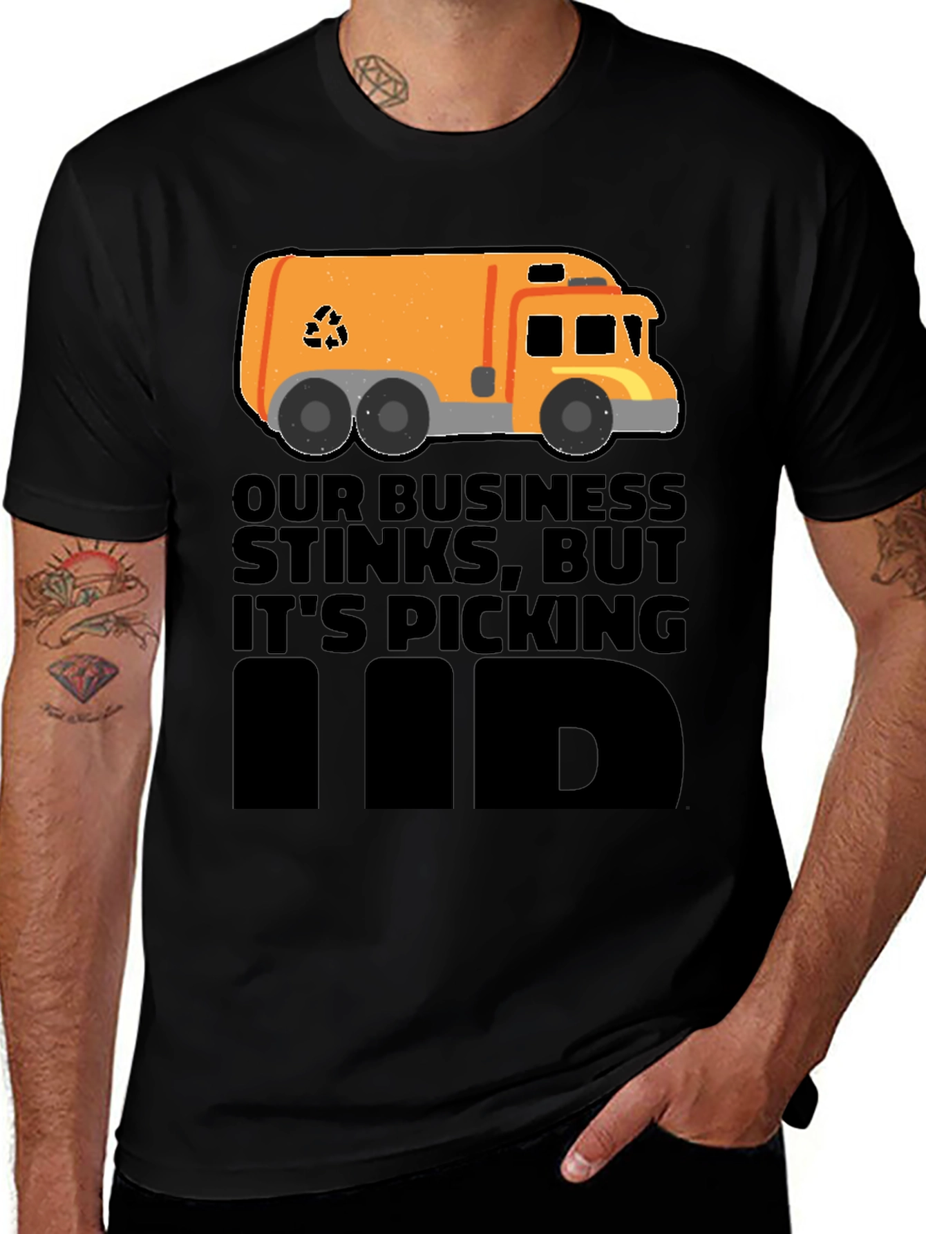 Funny Garbage Truck Driver T-Shirt