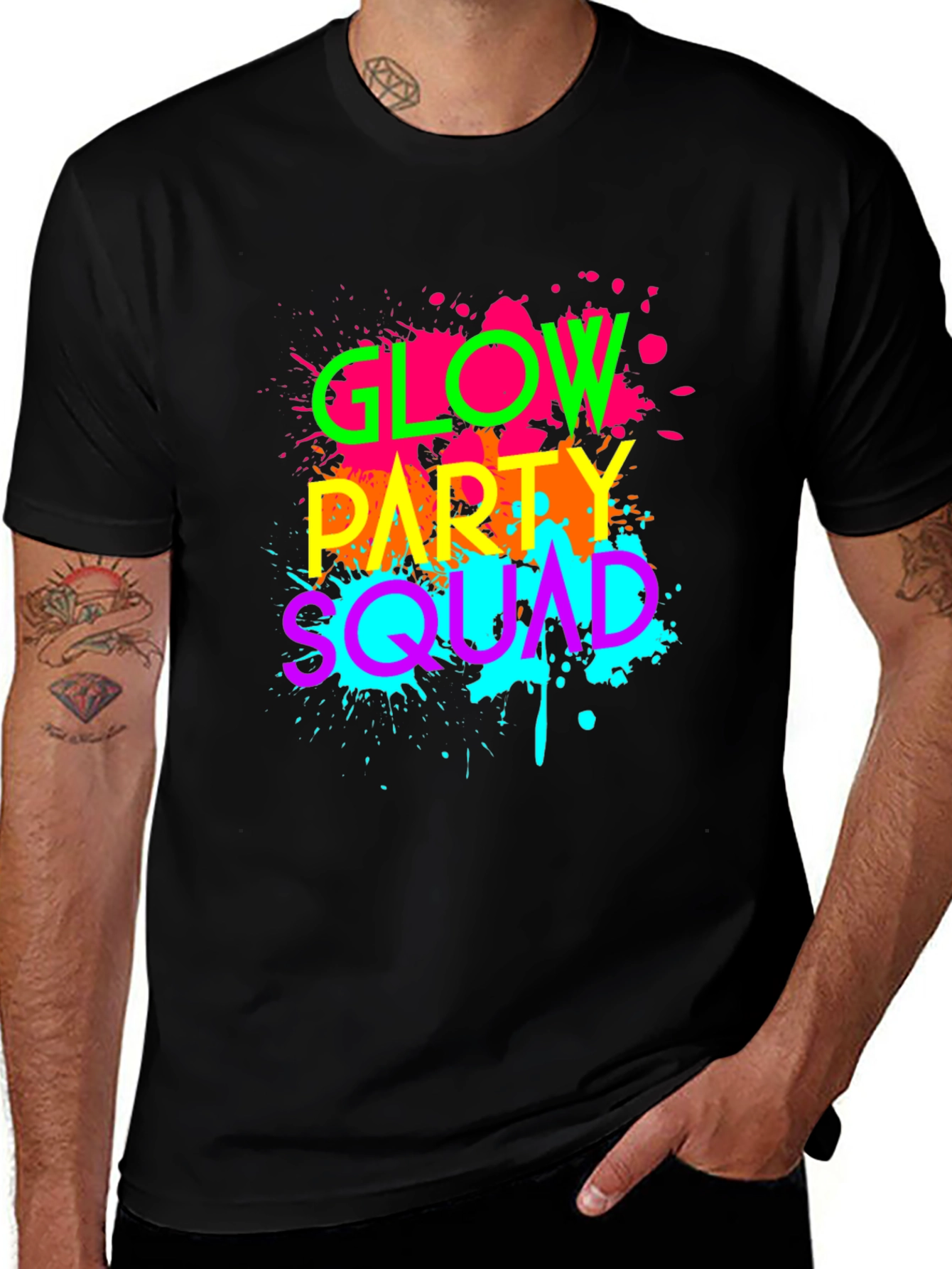 Variant 8 of Glow Party Squad T-Shirt