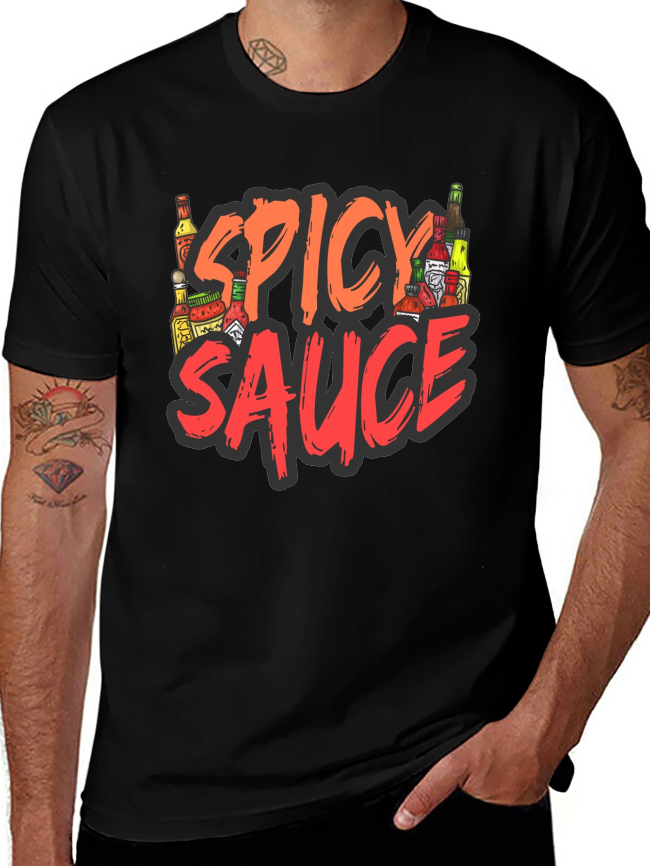 Spicy Sauce Graphic Tee