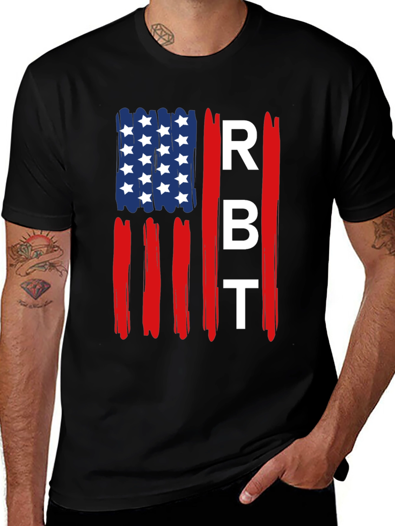 RBT American Flag Graphic Tee
