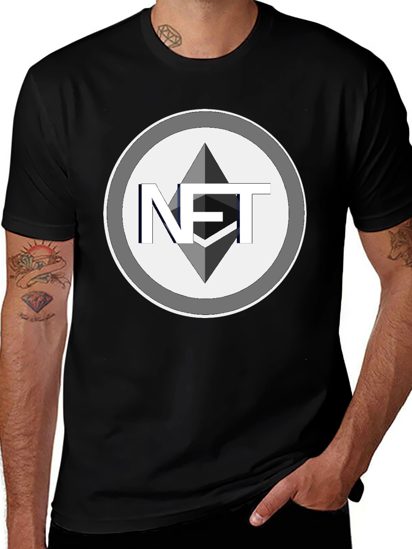 Variant 13 of NFT Graphic T-Shirt - Crypto Fashion