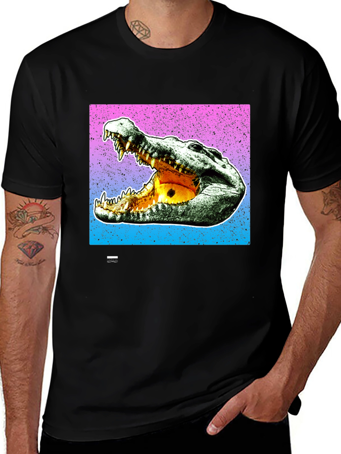 Variant 11 of Retro Alligator Head T-Shirt