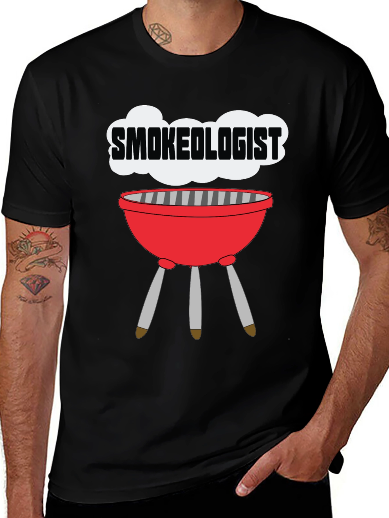 Smokeologist Grill T-Shirt BBQ Smoker