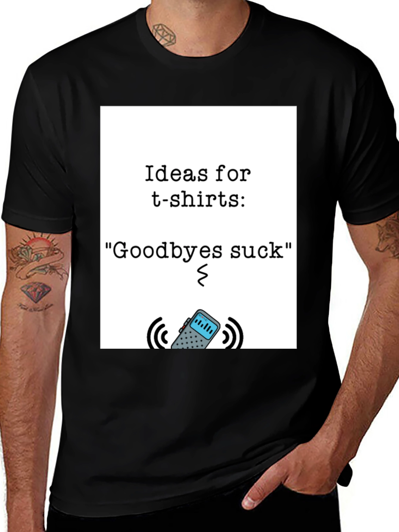 Variant 17 of Goodbyes Suck T-Shirt - Funny Goodbye Gift