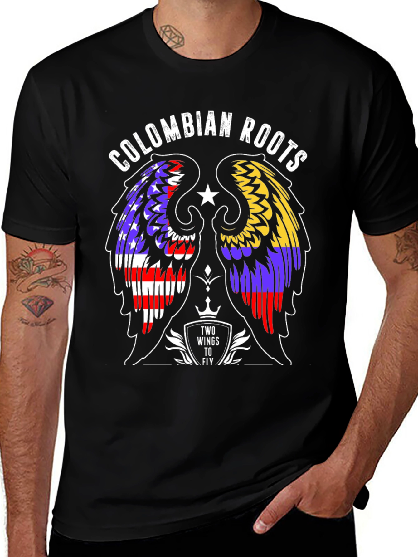 Colombian Roots Graphic Tee
